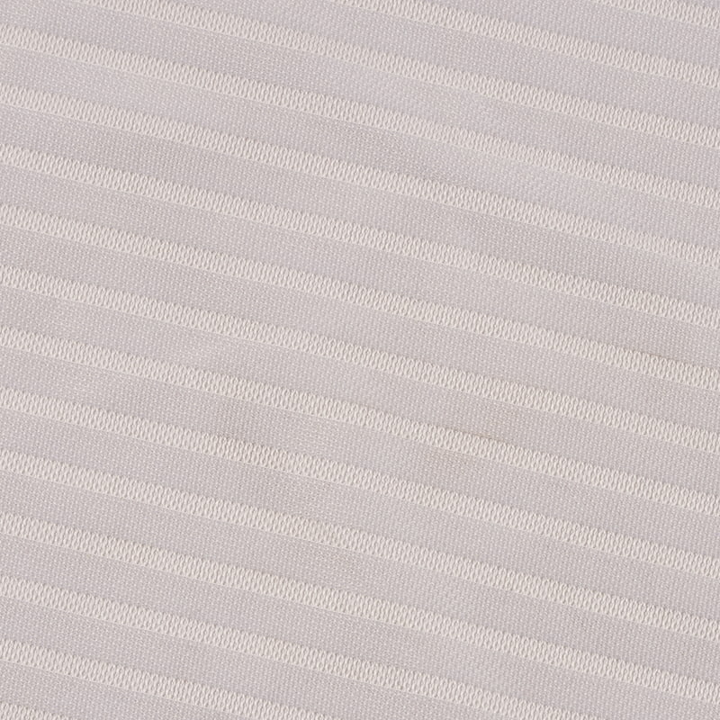 Stripet piké dobbeltsidig mesh-stoff